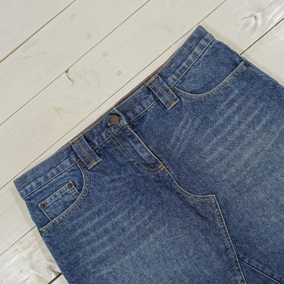 J Crew Denim Jean Skirt - Picture 1 of 6
